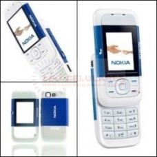 CARCAÇA NOKIA 5200 AZUL COM BRANCO